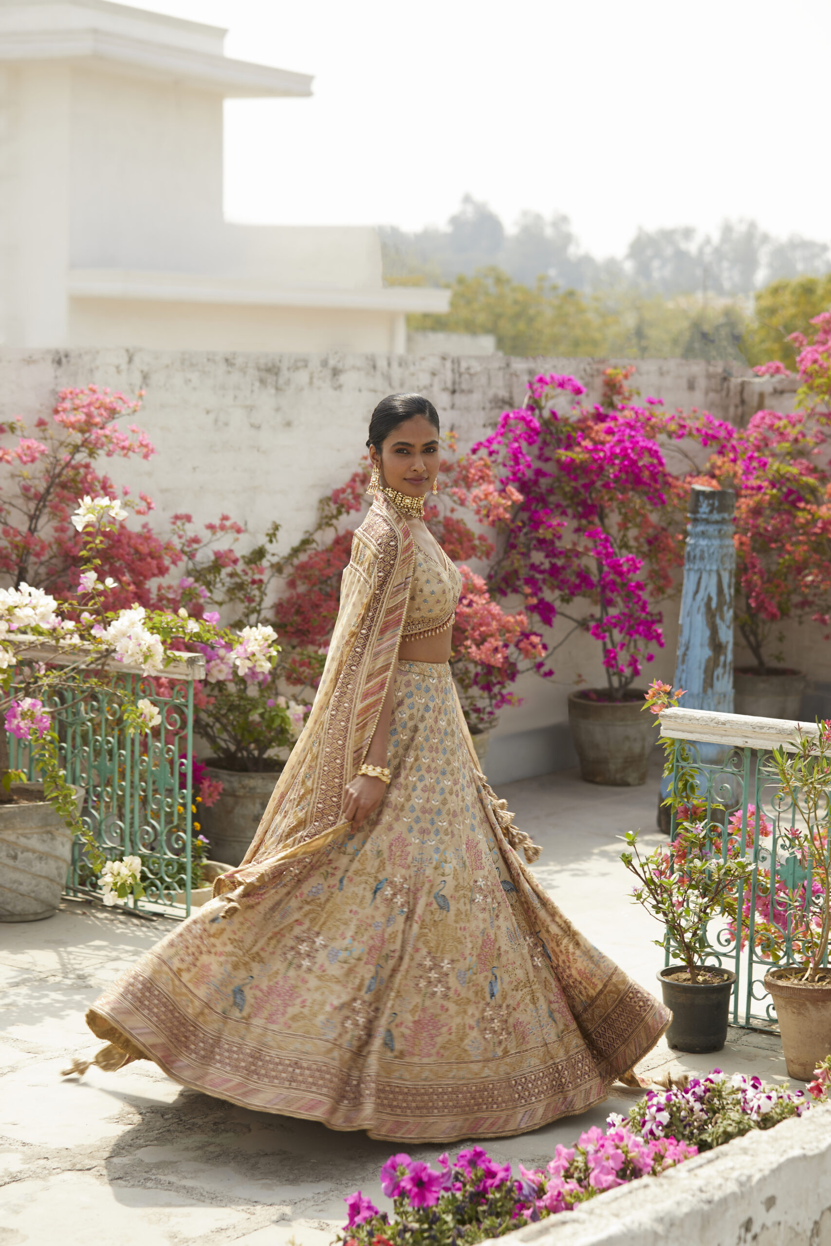 Draped Cocktail Saris - Frontier Raas-Bridal Wear | Bridal wear, Lehenga  jewellery, Evening gowns