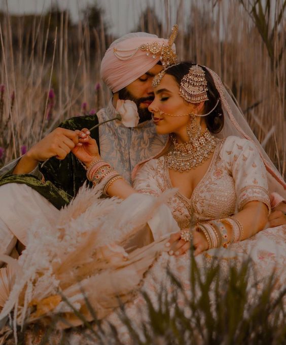 20 Brides In Hot Pink Lehengas Who Will Make You Re-Think Your Trousseau  Choices! - Wedbook | Pink bridal lehenga, Punjabi wedding couple, Couple  wedding dress